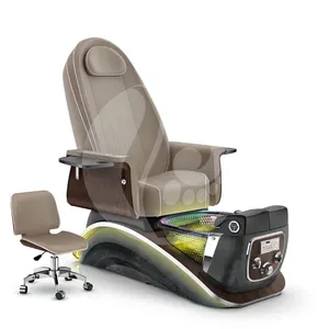 Modern luxury manicure pedicure chair reclinable salon beauty light surfing foot spa chair pedicure station electric
