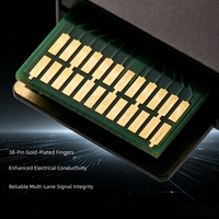 Transceiver JumSoft JS 40G QSFP+ LR4 1310nm 10km LC Single Mode DDM Garansi 1 Tahun Kompatibel Tersedia