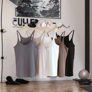 เสื้อกล้ามผู้หญิงคุณภาพสูงสำหรับฤดูร้อน แบบผูกคอ สวมใส่สบาย ทรงเข้ารูป โชว์หลังสวย ยาว ไม่มีโครงเหล็ก ไร้รอยต่อ ผลิตจากผ้าถัก - Product Image 3