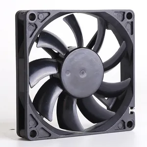 Cpu Cooling 80mm Fan Dc 12v Brushless 24v Cooler Air Cooling Dc12v Fan Motor Axial Flow Fans