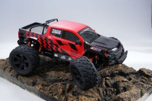 Voiture télécommandée RC FMS 11021 1/ FMT Colorado 4WD RS RED Brushless Off Road Crawler Monster Truck pour enfants Cadeau - Product Image 4