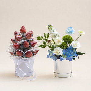 Mother's Gift Oval Portable <strong>Flower</strong> Bouquet Gift <strong>Box</strong> <strong>Flower</strong> Arrangement <strong>Box</strong> Mother's Day Gift <strong>Box</strong> for Mother - Product Image 4