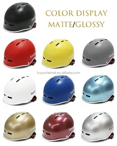 Wholesaler Supplier Adjustable Bicycle Helmet With Light City Cycling Skateboard Scooter Bike Urban Sport Helmet