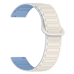 Bracelet de montre sport en silicone magnétique 18 mm / 20 mm / 22 mm pour <span class=keywords><strong>Garmin</strong></span> <span class=keywords><strong>Forerunner</strong></span> 55 158 165 168 <span class=keywords><strong>245</strong></span> 255 265S <span class=keywords><strong>Vivoactive</strong></span> 3/<span class=keywords><strong>4</strong></span>/5/6 - Product Image 3
