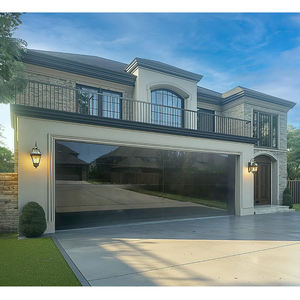 <span class=keywords><strong>Porte</strong></span> de <span class=keywords><strong>garage</strong></span> en verre isolant moderne à impact de luxe, cadre sans cadre, miroir en verre trempé, portes de <span class=keywords><strong>garage</strong></span> en verre trempé à vendre - Product Image 5