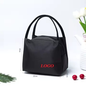 Sac à déjeuner isotherme pour enfants, personnalisable avec logo, imperméable, par sublimation, pour l'école, pour femmes, noir, pas cher - Product Image 1
