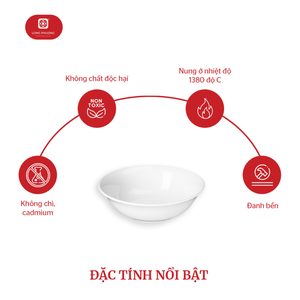 Elégants grands bols de service en porcelaine blanche-Ensemble en céramique de qualité supérieure pour hôtels et restaurants | Fournisseur OEM - Product Image 2