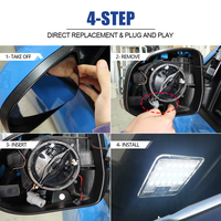 Feux LED haute luminosité sous rétroviseurs, lampes de courtoisie pour Ford C-Max Focus III Kuga Mondeo S-Max, vente en gros