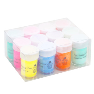 12 Pack Mini Butter Slime <b>Kit</b> Non-Sticky Stretchy DIY Sludge Stress Relief Candy Slime Toys for Kids Party - Product Image 5