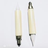Ampoule LED T15 effet flamme, ampoule LED scintillante T15, ampoules LED T15 en forme de flamme, ampoule LED bougie T15