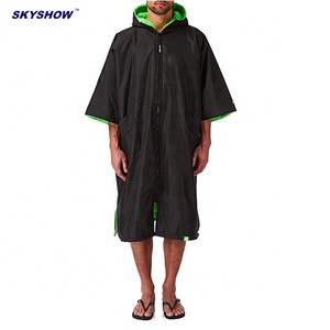Recycle Fabric Repreve Custom Towel Surf Poncho Towel Hooded Waterproof <strong>Beach</strong> <strong>Robe</strong> Surf <strong>Robe</strong> for All Watersports - Product Image 5