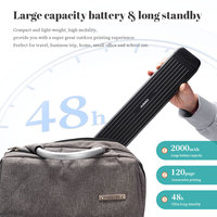Printer Transfer Termal AIMO P831 A4 Printer Nirkabel Bluetooth Mini Portabel A4