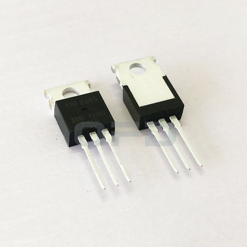 2 Pièces MOSFET IRF3205 (IRF3205PBF) - 55V 98A, Canal N, Format TO-220 - Neuf