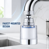 Filtre à eau pour robinet de cuisine à usage domestique de 5 microns avec filtre à sédiments en plastique et boîtier transparent