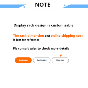 Kim loại trang trí gạch hiển thị đứng đá cẩm thạch đá trượt hiển thị Kệ Gạch gốm showroom hiển thị đứng giá - Product Image 6