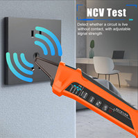 Détecteur de disjoncteur numérique PK320, testeur de prise GFCI, détecteur NCV, 110V 220V, précision 2%, IP65, test électrique