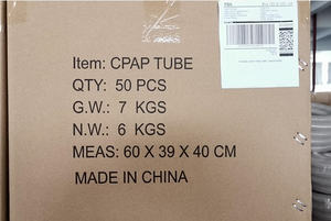 Tuyau ondulé respirant pour <span class=keywords><strong>apnée</strong></span> biap 22mm, 1.8M, tube standard de 22mm pour <span class=keywords><strong>machine</strong></span> à masque CPAP - Product Image 6