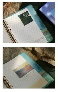 Wholesale Fancy Retro Vintage Nostalgia Journal Diary Notebook For Girls A5 Customization Support
