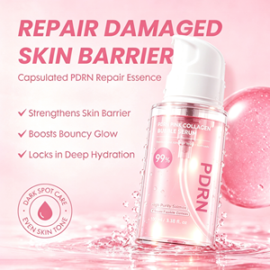 Suero de Colágeno Rosa PDRN con Múltiples Péptidos y Colágeno Soluble, Esencia Hidratante Suave y Nutritiva para la Piel - Product Image 6