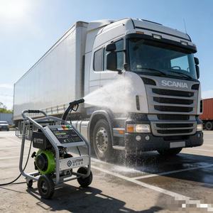 Idropulitrice Diesel ad Altissima Pressione 250 bar, Macchina per <span class=keywords><strong>Lavaggio</strong></span> <span class=keywords><strong>Auto</strong></span> Commerciale 18L/min, <span class=keywords><strong>Motore</strong></span> 10HP - Product Image 4