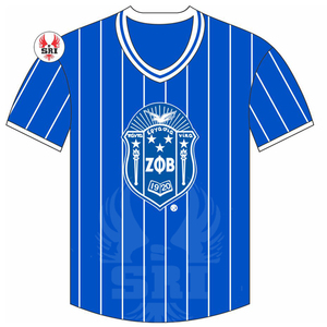 เสื้อเบสบอลคุณภาพสูงแบบกำหนดเอง Zeta Phi Beta เสื้อยืดระบายอากาศสำหรับเบสบอล ซอฟต์บอล พร้อมเทคนิคการพิมพ์แบบขายส่ง - Product Image 1