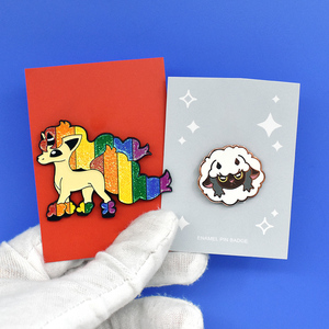 中国工厂在线批发独特批量公司企业学校标志安全软硬品质别针金属定制徽章 - Product Image 3