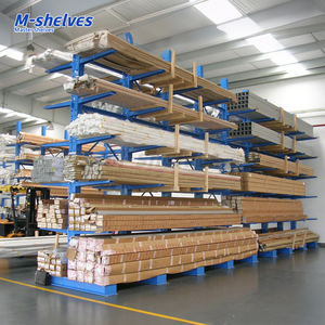 <span class=keywords><strong>Étagère</strong></span> industrielle d'entrepôt de <span class=keywords><strong>tube</strong></span> en métal de support en porte-à-faux de stockage de tuyau résistant - Product Image 4
