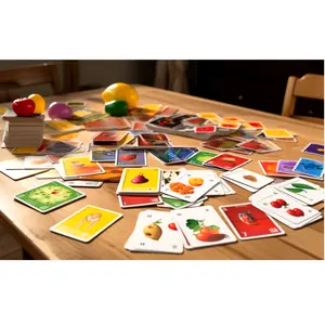 Children early education recognize the world flag card capitals National emblem card cognitive geography flash card complete