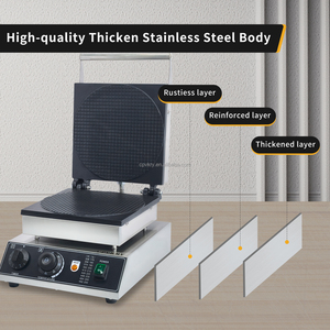 Thép không gỉ Waffle Cone Maker cho nhà bếp bakeries cho snack bar sử dụng mới dễ dàng hoạt động Ice Cream cones bát - Product Image 6