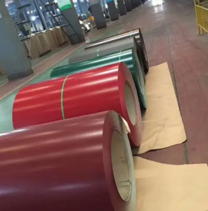 Acier galvanisé prépeint/PPGI de qualité supérieure pour toitures et surfaces murales, couleur <span class=keywords><strong>RAL</strong></span> 2001 3301 - Product Image 2