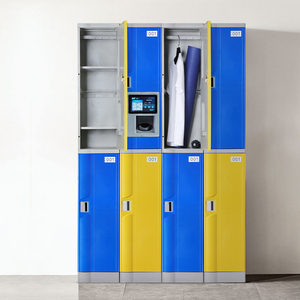 Toppla hiện đại phòng tập thể dục lưu trữ <span class=keywords><strong>Locker</strong></span> dễ dàng-to-lắp ráp ABS Tủ nhựa với khóa điện tử và thời tiết cho quần áo lưu trữ - Product Image 1