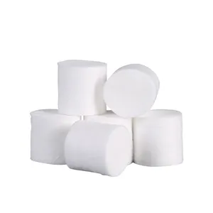 100% pure cotton roll dental in china used in clinic and hospital daily life three different size white single color