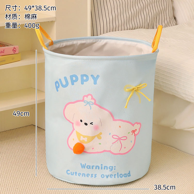 Little White Dog - Laundry Basket
