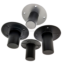 Altavoz portátil de aluminio fundido a presión, montaje redondo, piezas de altavoz, accesorios de montaje, chasis PRO, caja de sonido de Audio