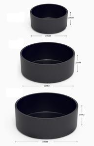 Bol à nourriture pour reptiles en plastique rond vert et noir, diverses couleurs, écologique, bol à eau pour reptiles pour dragon barbu - Product Image 6