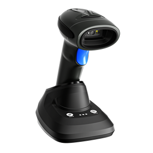 HENEX 3208RC Lector de Códigos QR 1D 2D Inalámbrico Industrial Comercial, Escáner de Códigos de Barras Portátil, Base de Carga, Interfaz USB <span class=keywords><strong>COM</strong></span> - Product Image 1