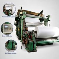 Máquina para Papel de Copia de 2100 mm, 15-18T/D, Alta Blancura, Corte de Precisión, Papel A4 para Oficina, Escritura y Cultura