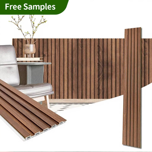 Contatta il Servizio Clienti per Campioni Gratuiti di Pannelli WPC per Rivestimenti, Confezione da 16 Pezzi 48x6 Pollici, Decorazioni 3D per Interni Domestici - Product Image 1