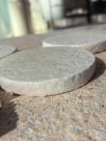 Sous-verre rond en mycélium pour tasses à thé/café, non toxique, biodégradable, pour la maison, décoration de table et accessoires