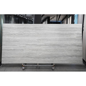 Dalles italiennes en pierre de <span class=keywords><strong>travertin</strong></span> Surface mate en porcelaine frittée pour carrelage mural de table de sol - Product Image 2