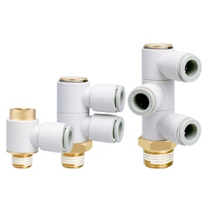 Conexiones Universales KQ2VT/KQ2VD para Derivar un Rosca Hembra en Ángulo Recto, Piezas Individuales con Rotación de 360 Grados ° - Product Image 2