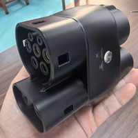 Adaptateur CCS1 vers CCS2 400A AC+DC pour recharge de véhicules électriques, connecteur de charge rapide pour véhicules électriques Sae J1772 Lec 62196