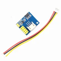 Controlador LED RGB ESP8266 ESP01 ESP-01, Módulo WIFI Adaptador para Arduino IDE WS2812 WS2812B 5050, Anillo de Luz de 16 Bits para Proyectos DIY