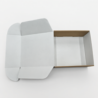 Boîte en papier kraft écologique/boîte d'expédition avec gaufrage, pelliculage brillant/mat - Emballage cadeau et carton d'emballage général