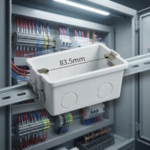 Caja de Conexiones Eléctrica de PVC Tipo <span class=keywords><strong>86</strong></span>, 147mm x 118mm, IP30, para Montaje en Pared, Fabricada en China - Product Image 2