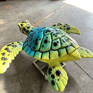 Modèle de <span class=keywords><strong>tortue</strong></span> marine animatronique grandeur nature, animal marin mécanique interactif avec détection infrarouge <span class=keywords><strong>pour</strong></span> aquarium - Product Image 3