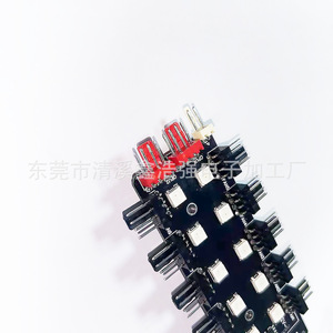 Contrôleur d'éclairage ARGB pour ventilateur de boîtier d'ordinateur 5V 3 broches PWM 4 broches, contrôlé par température, magnétique, avec hub de télécommande sans fil - Product Image 3