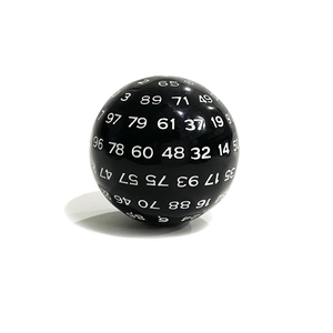 ลูกเต๋าอะคริลิก 100 ด้าน สำหรับเกมส์ ขายส่ง <span class=keywords><strong>D100</strong></span> - Product Image 6