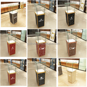 Vitrinas de Exhibición, Caja de Relojes de Lujo, Exhibidor de Joyería, Anillos, Collares, Reloj Automático, Kiosco para Tienda Minorista, Diseño de Sala de Exhibición con Cerradura para Centro Comercial - Product Image 6