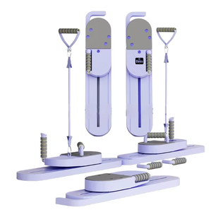 Nouvelle maison multifonctionnel acier aluminium bois équipement de Fitness planche abdominale <span class=keywords><strong>Pilates</strong></span> Ski <span class=keywords><strong>Machine</strong></span> pour corps <span class=keywords><strong>Pilates</strong></span> réformateurs - Product Image 4